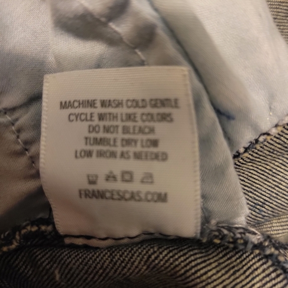 Harper Blue Skinny Jeans with Distressed Detailing - Picture 9 of 9